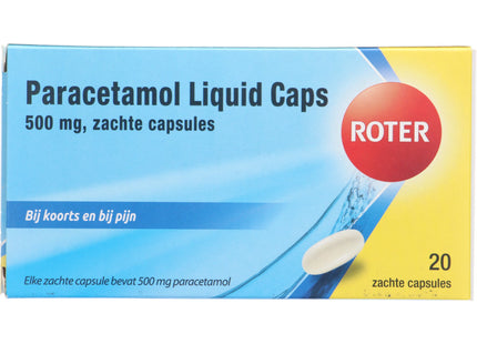 Roter Paracetamol liquid caps 500mg
