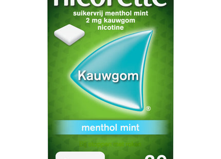 Nicorette Chewing gum mint 2 mg