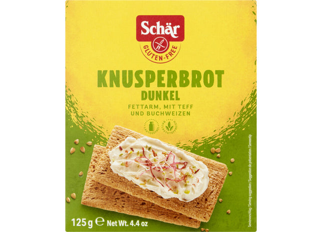 Schär Knusperbrot dunkel glutenfrei
