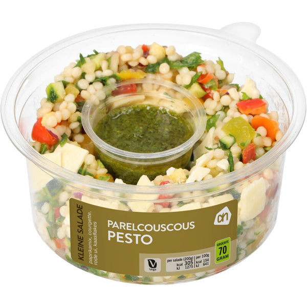 Kleine salade parelcouscous pesto  Dutchshopper