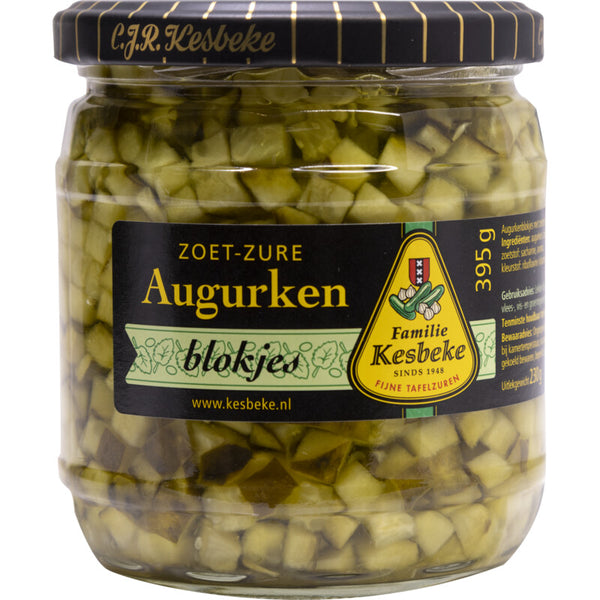 Kesbeke Zoet-zure augurken blokjes