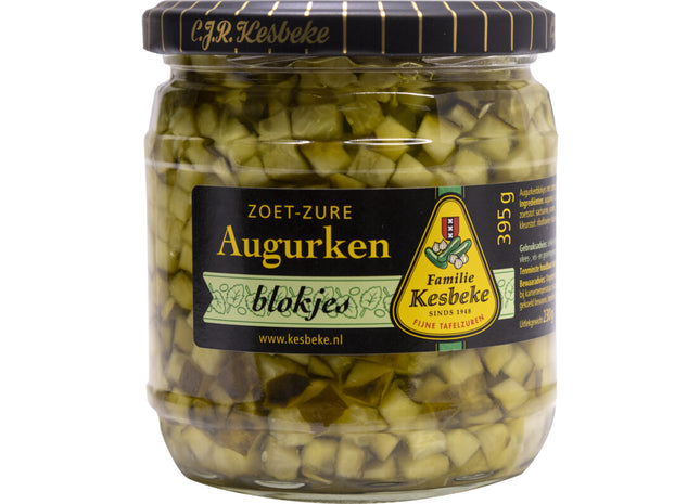 Kesbeke Zoet-zure augurken blokjes