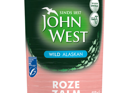 John West Wilde roze zalm