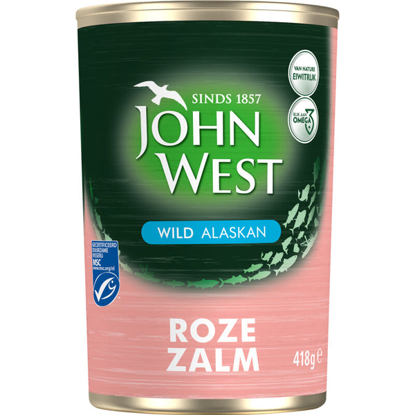 John West Wild pink salmon