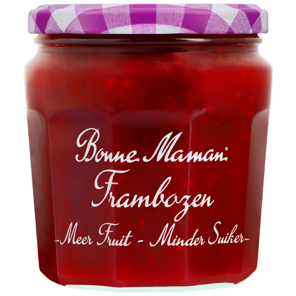 Bonne Maman More fruit less sugar raspberry jam