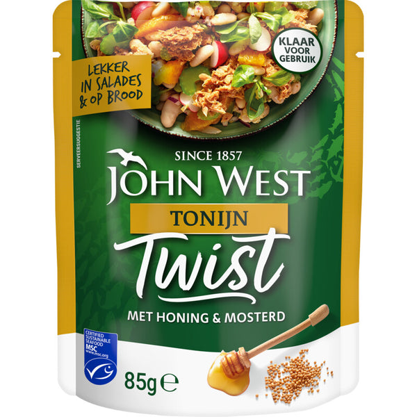 John West Twist tonijn met honing & mosterd