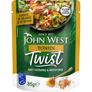 John West Twist tonijn met honing & mosterd