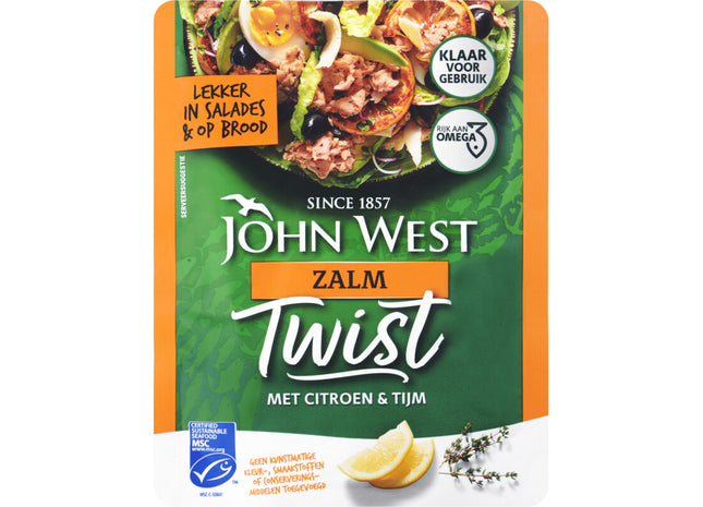 John West Twist zalm met citroen & tijm