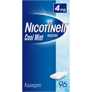 Nicotinell Mint kauwgom 4mg stoppen met roken