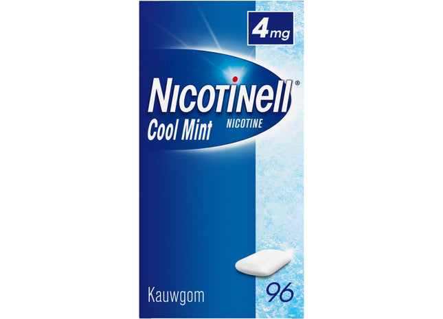 Nicotinell Mint kauwgom 4mg stoppen met roken