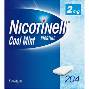 Nicotinell Mint kauwgom 2mg stoppen met roken