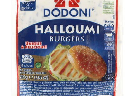 Dodoni Halloumi burgers