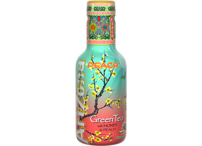 Arizona Green tea peach with honey