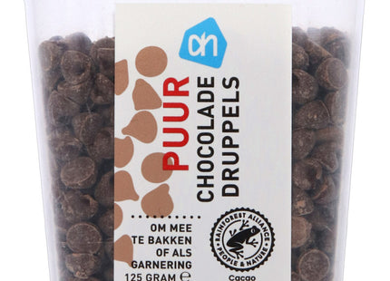 Puur chocolade druppels