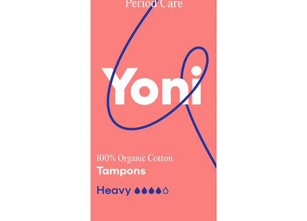 Yoni Tampons van biologisch katoen heavy
