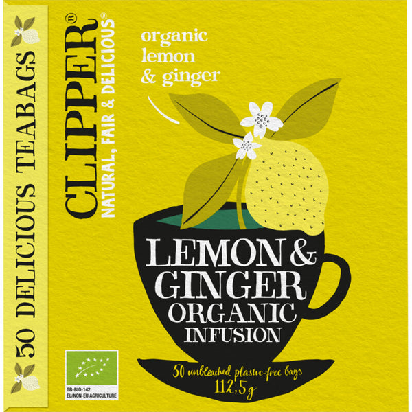 Clipper Lemon & ginger organic infusion