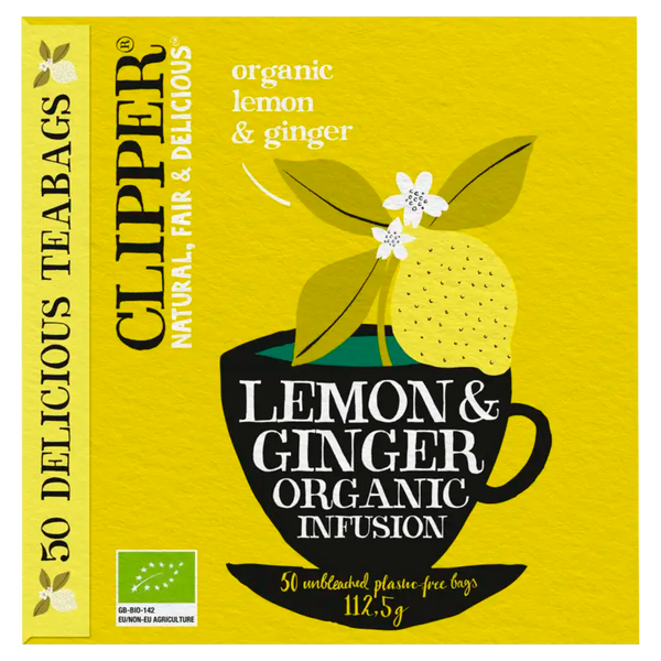 Clipper Bio-Aufguss Zitrone & Ingwer