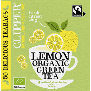 Clipper Lemon organic green tea