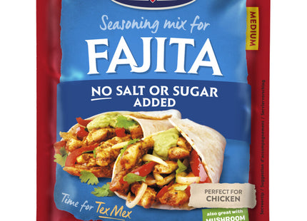 Santa Maria Fajita seasoning mix no salt or sugar