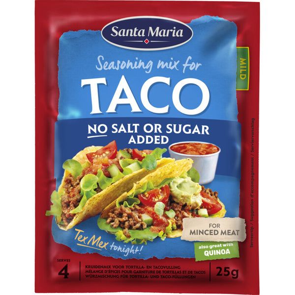 Santa Maria Taco seasoning mix no salt or sugar