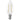 Majestic Led fil kaars helder E14 25W