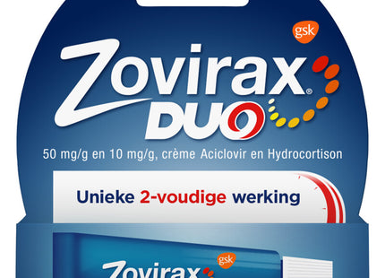 Zovirax Duo koortslip crème