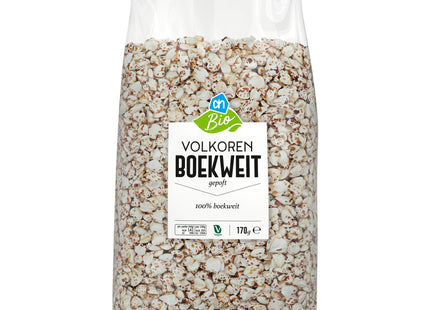 Organic 100% whole grain buckwheat puffed