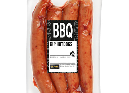 BBQ kip hotdogs