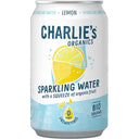 Charlie's Organics sparkling water lemon