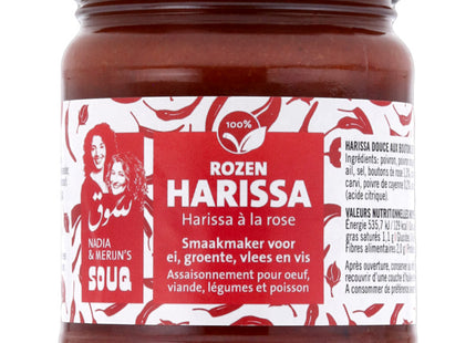 Souq Harissa met rozenblaadjes