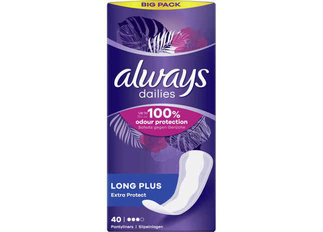 Always Extra Protect Long Plus Slipeinlage