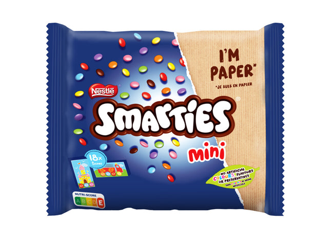 Smarties Mini melkchocolade uitdeelzak
