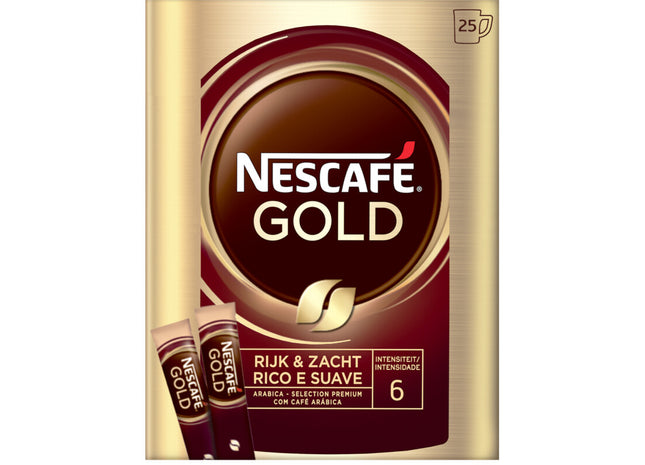 Nescafé Gold rijk & zacht oploskoffie