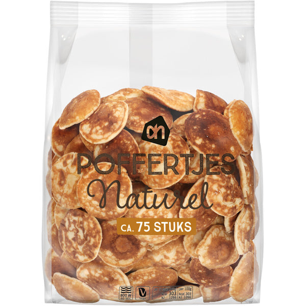 Naturbelassene Poffertjes
