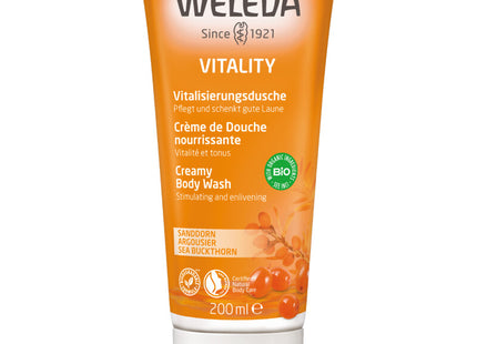 Weleda Sea Buckthorn Vitalizing Shower Cream