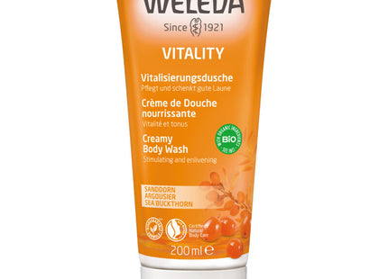 Weleda Sanddorn vitalisierende Duschcreme