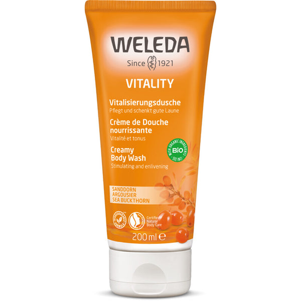 Weleda Sea Buckthorn revitalizing shower cream
