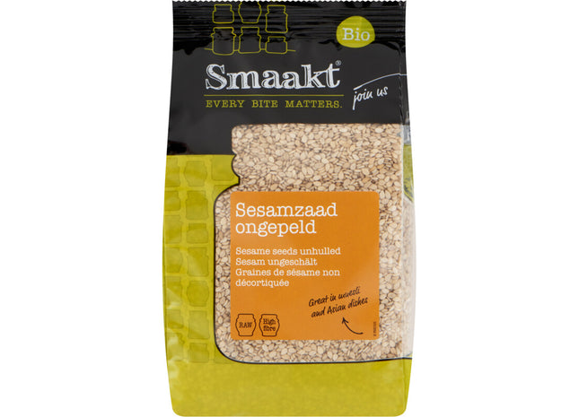 Smaakt Sesamzaad ongepeld