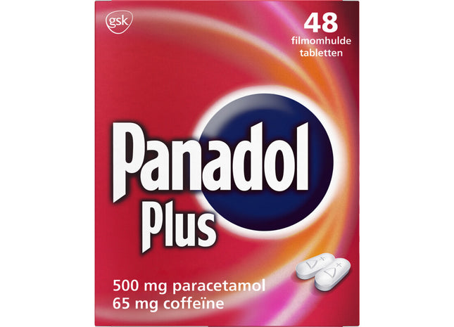 Panadol Plus gladde tablet 500mg paracetamol