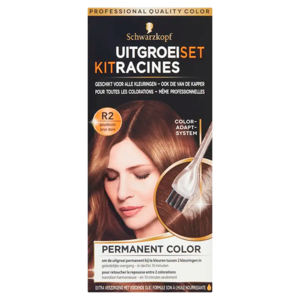 Schwarzkopf Ansatz-Set goldbraun