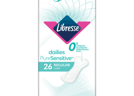 Libresse Pure sensitive regular inlegkruisjes