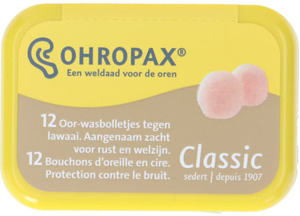Ohropax Oor-wasbolletjes