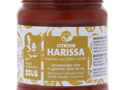 Souq Harissa met geconfijte citroen