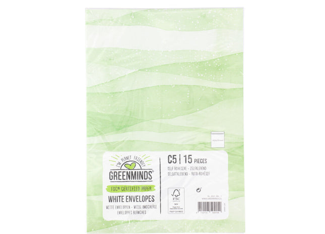 Greenminds Briefumschläge C5 weiß