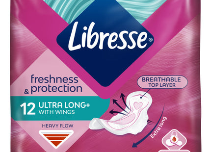 Libresse Ultra long+ wing maandverband