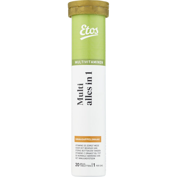 Etos Multivitamine alles-in-1 Brausetabletten Orange