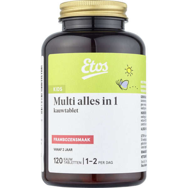 Etos Kinder Multi Kautablette Himbeere