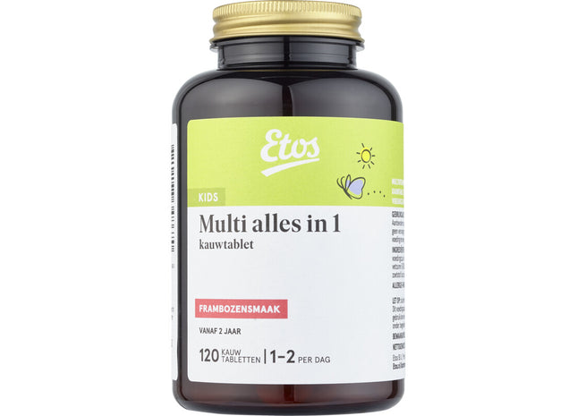 Etos Kids Multi Kautablette Himbeere