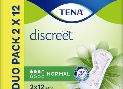 Tena Lady discreet normal bandages duo pack