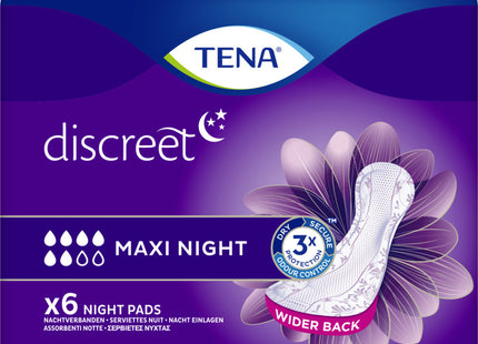 Tena Discreet maxi night maandverband